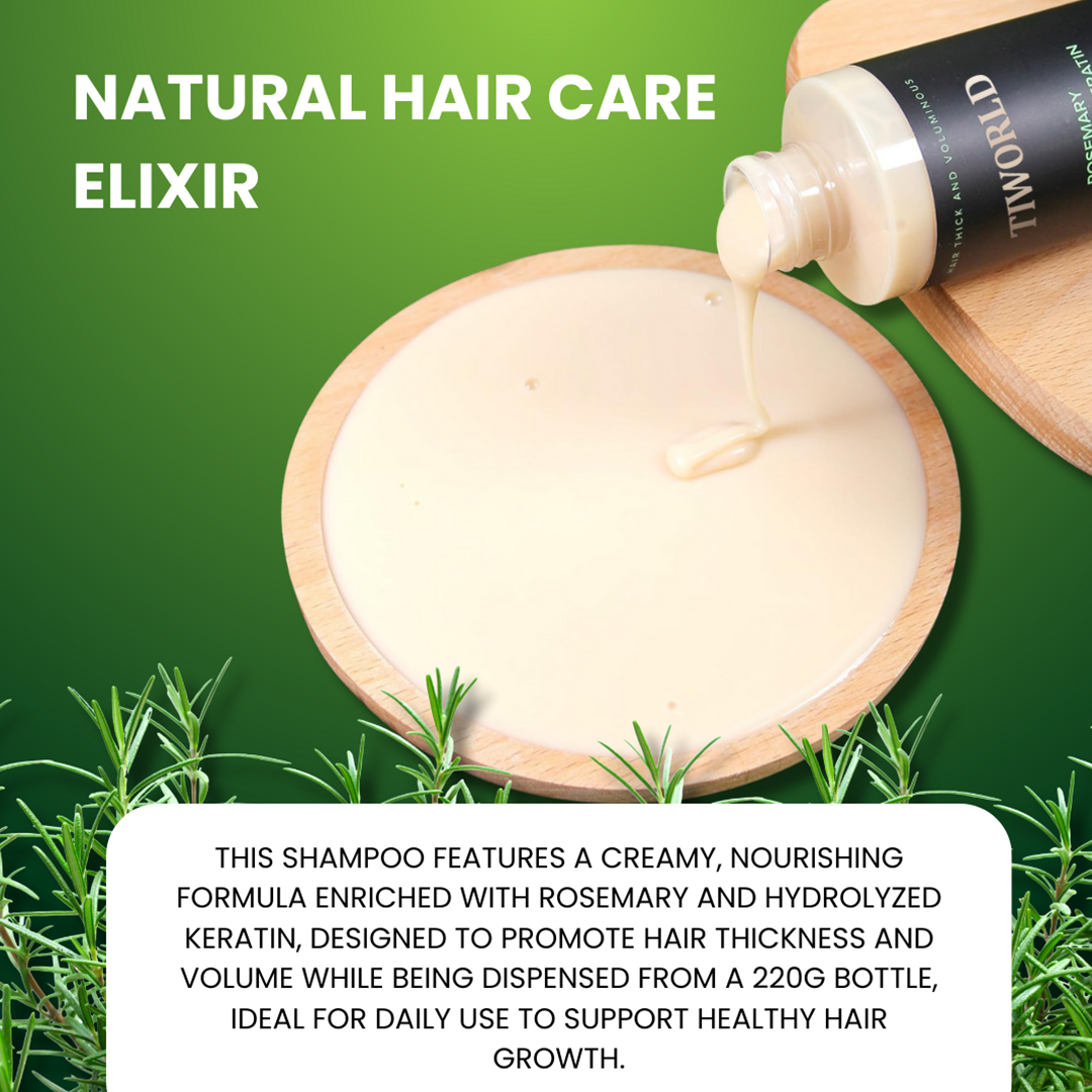 💚𝐓𝐢𝐰𝐨𝐫𝐥𝐝™Hair Growth 🧴Shampoo: Restore Thicker, Healthier Hair Naturally