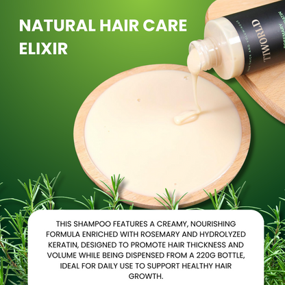 💚𝐓𝐢𝐰𝐨𝐫𝐥𝐝™Hair Growth 🧴Shampoo: Restore Thicker, Healthier Hair Naturally
