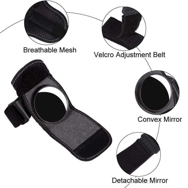 Wide-Angle Safety Mirror