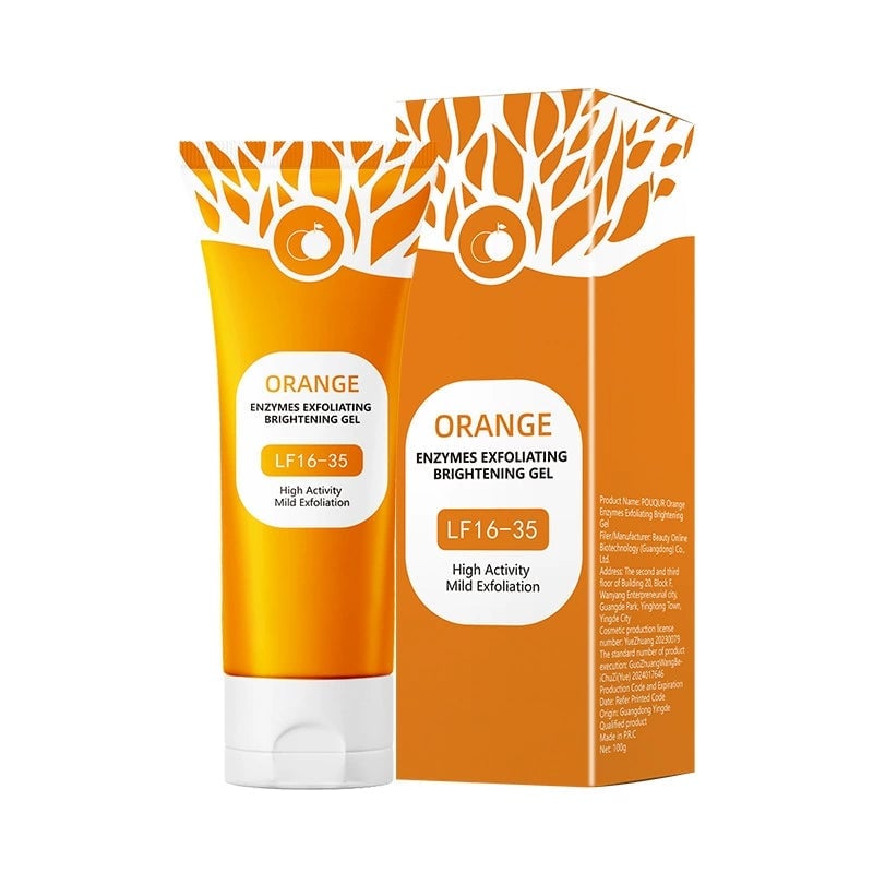 Orange Enzyme Exfoliating Gel 50g – Facial Cleansing Peel